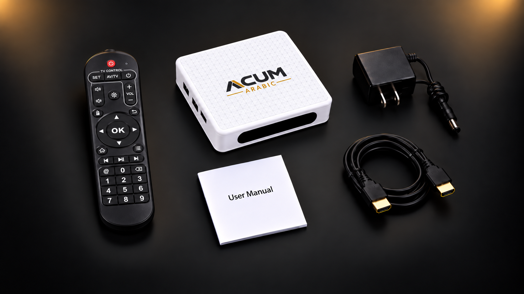 ACUM TV Box Package Contents
